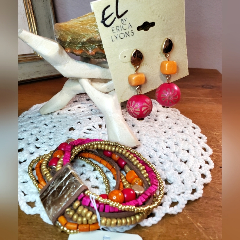 EL Bracelet & Earring Set